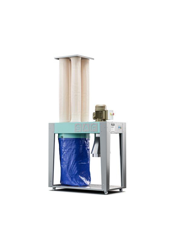 S-2000 Mobile Dust Collector with Bag