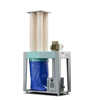 S-2000-T Mobile Dust Collector with Bag and Part Separator