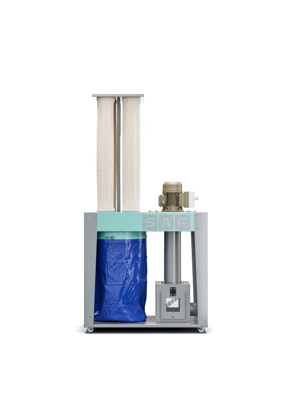 S-2000-T Mobile Dust Collector with Bag and Part Separator