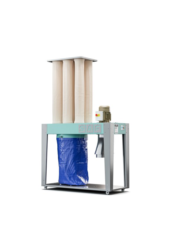 S-2500-1 Mobile Dust Collector with Bag