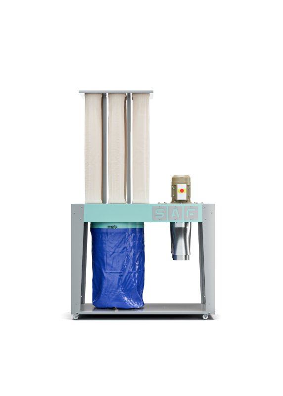 S-2500-1 Mobile Dust Collector with Bag