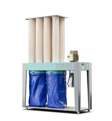 S-2500-2 Mobile Dust Collector with Bag