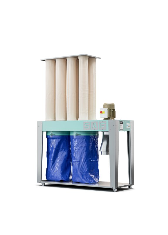 S-2500-2 Mobile Dust Collector with Bag