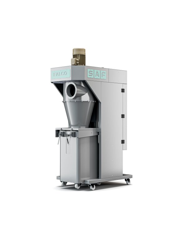 FALCO 2 Mobile Dust Collector with Cyclone, Cartridge Filter