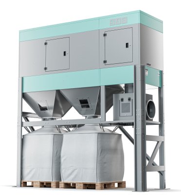 SB-10000 Mobile Dust Collector with Big Bag Sack, Part Separator, Cleaning