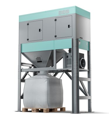 SB-6500 Mobile Dust Collector with Big Bag Sack, Part Separator, Cleaning