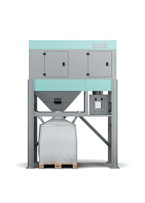 SB-6500 Mobile Dust Collector with Big Bag Sack, Part Separator, Cleaning